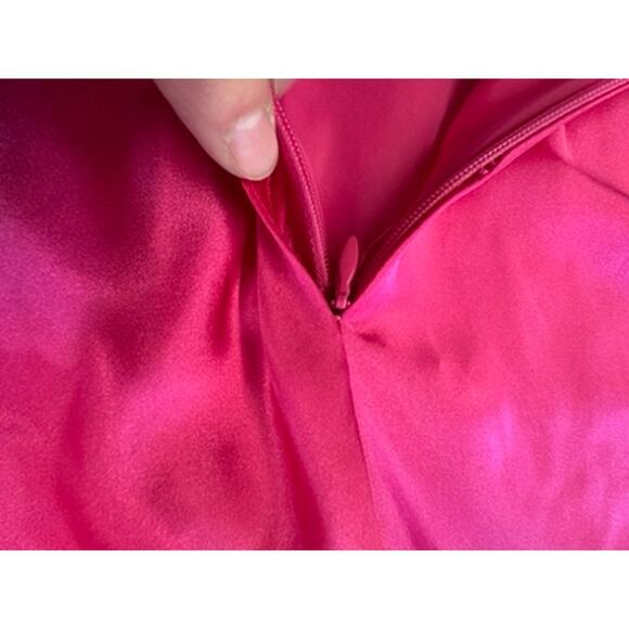 "TABOO" Formal Rhinestone Halter Maxi Dress SZ 9/10 Y2K Barbie Prom PLZ READ!! - Picture 14 of 16